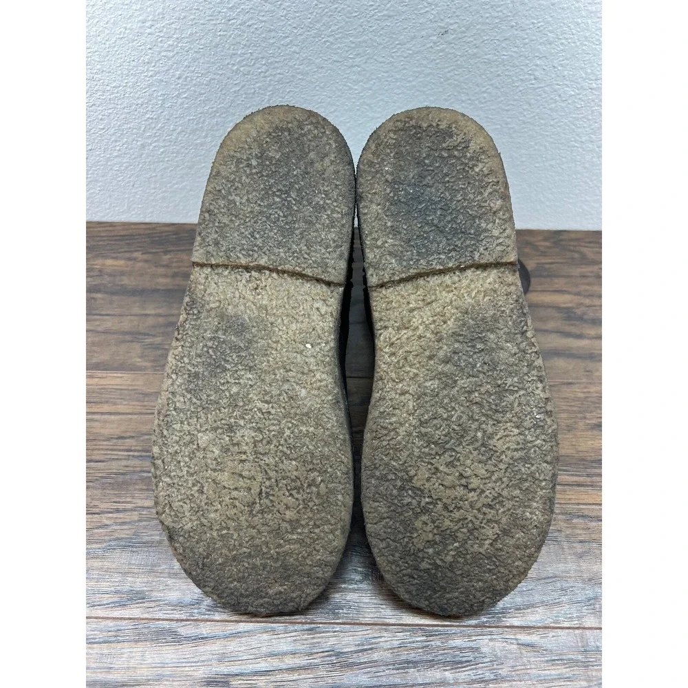 L.L.Bean Youth Girls Size 5 Brown Suede Zip Crepe Sole